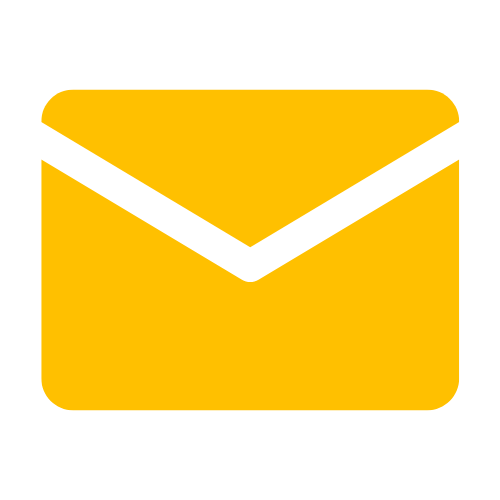 E-Mail, Briefumschlag, Gelb